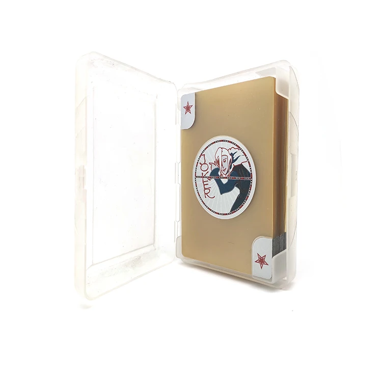 Saudi Arabia Kuwait Qatar USA European Free Sample Custom Logo Factory High Quality Waterproof Plastic Playing Cards