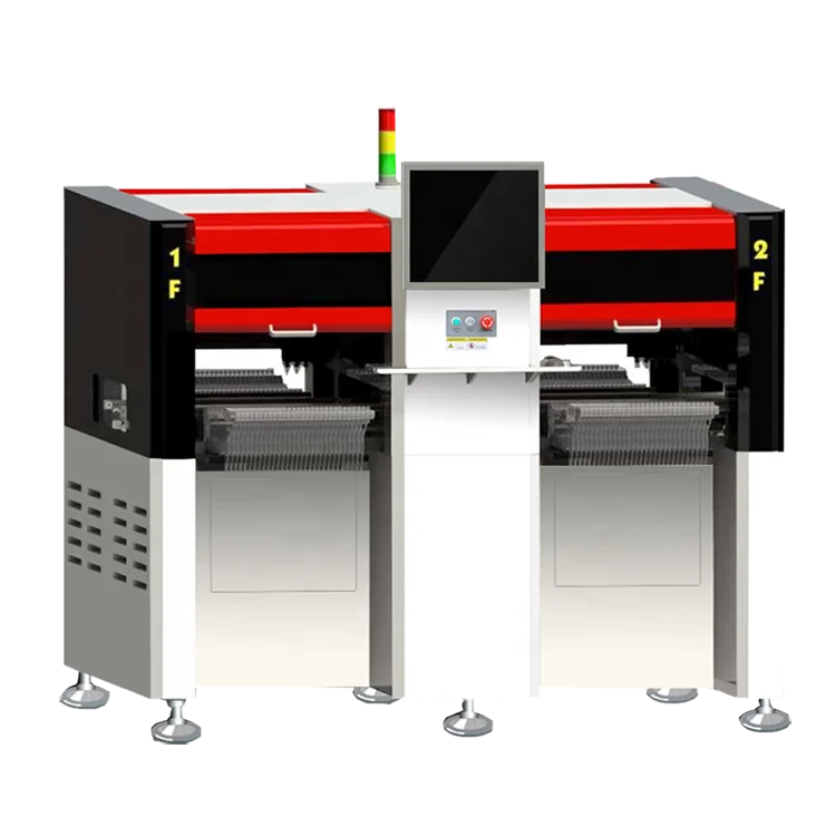 electronic products machinery high speed 8 head pcb production LED chip mounted smt pick and place machine