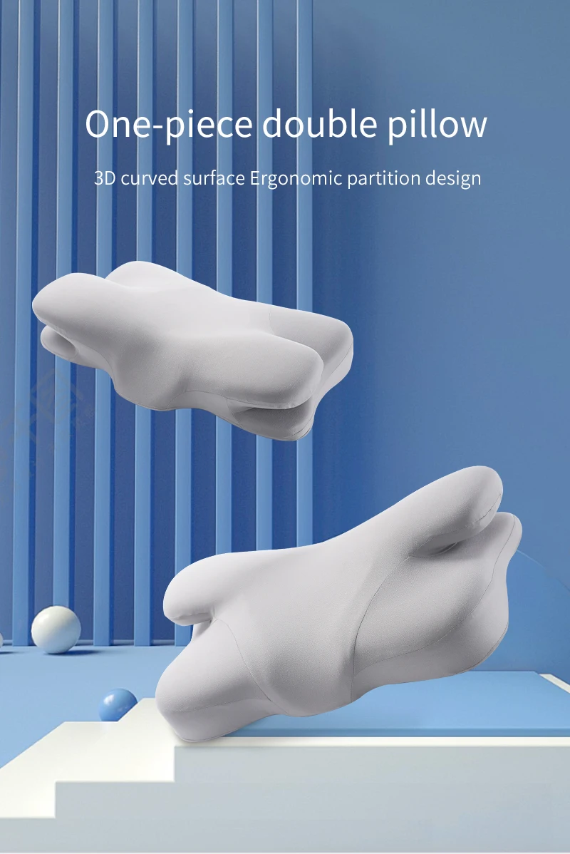 Ergonomic pillow, neck traction pillow, adjustable pillow