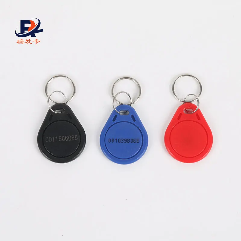 ABS Customized Colorful RFID Keyfob/ NFC Key Fob/Number Keychain