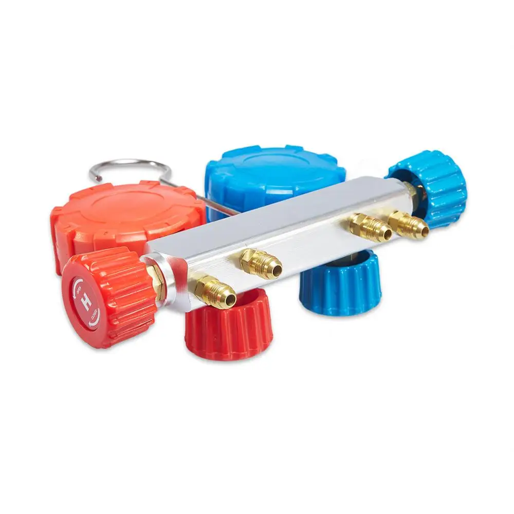 China r410a r134a with electric vacuum pumps refrigeration hvac manifold gauges