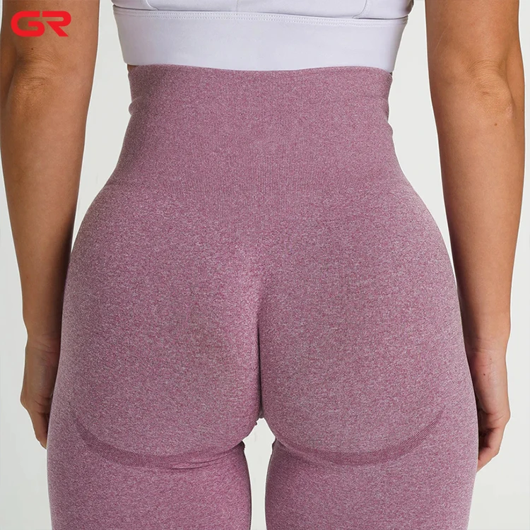 OEM Custom High Waist Gym Wear Clothes Yoga Pants Compression Stretch Sports Workout Tight Yoga Leggings for Women