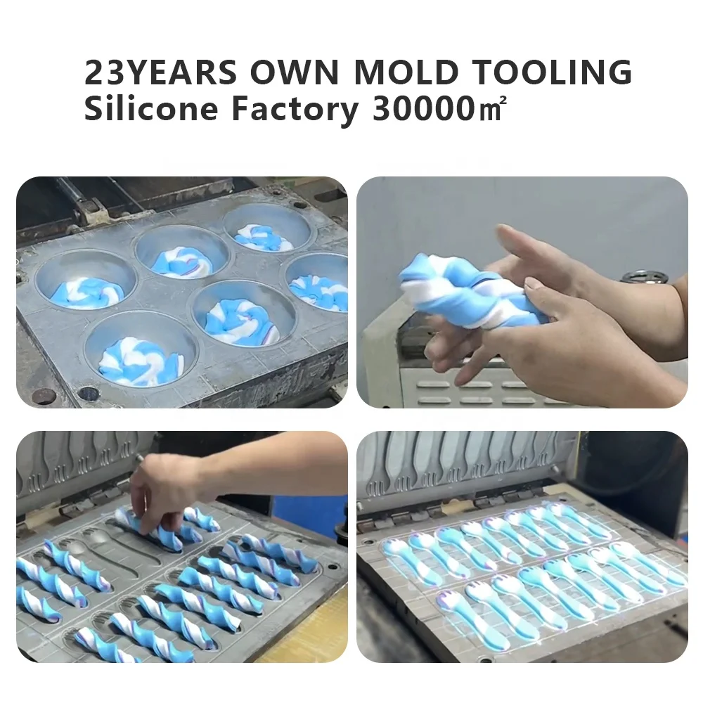 100% Food Grade Silicone Baby Bath Animal Shape Toy Kids Colorful Silicone BPA Free Learning Block Set For Toddlers Shower Play