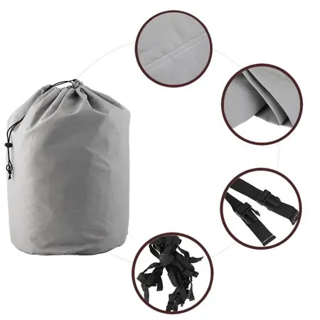 High quality custom Logo 600d 600 denier boat fender cover lost creek kayak 10 console cover boat stretch cover