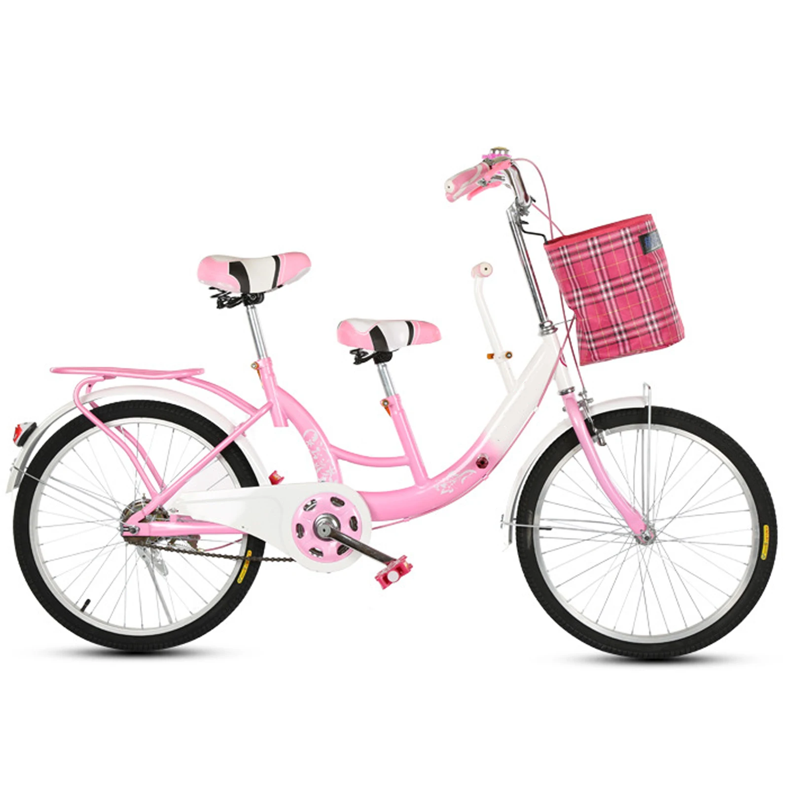 New Model Bicycle for Mother and Baby Bike Tandem Bicycle Tandem Bicycle Aluminum for Two People