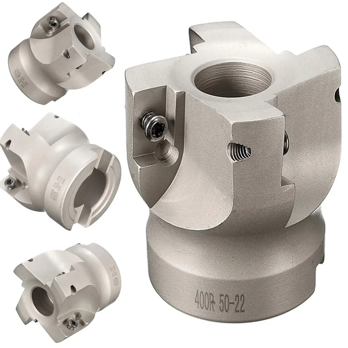  1 комплект 50 мм BAP400R-50-22 торцевой фрезы 4 флейты Precision фрезерный инструмент с 10 шт. APMT1604 вставками + T15 ключ дюймовый