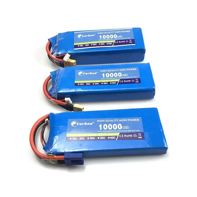 Farsoo 3S 11.1V RC Lipo battery 10000mAh 20C 30C For Plant protection drone Airplane helicopter LiPo Batteries