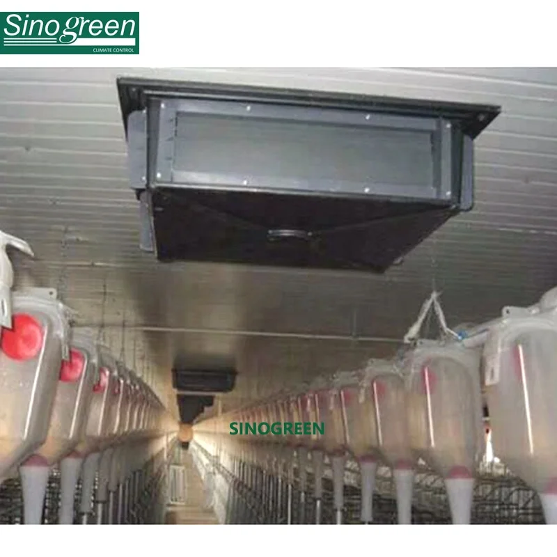 Low Maintenance air intake for poultry houses inlets tunnel barn air inlet in livestock barns