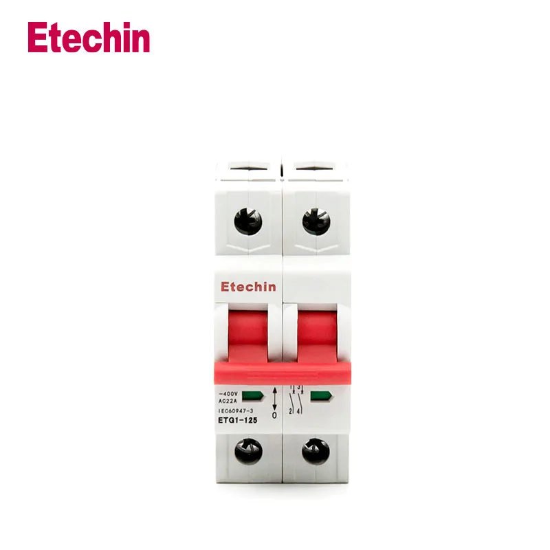Изолятор низковольтный серии ETG1-125 Etechin для эффективного устройства изоляции напряжения основного назначения