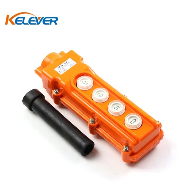up down waterproof crane control button for hoist crane control station