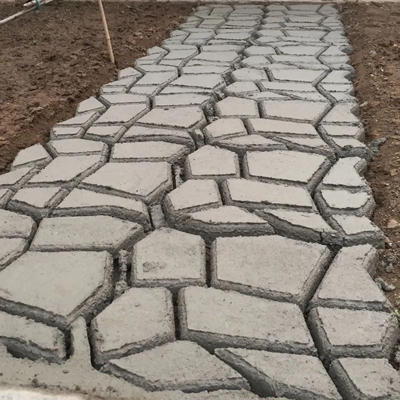 Форма для тротуарной дорожки Пластиковая форма 35*35 см различные