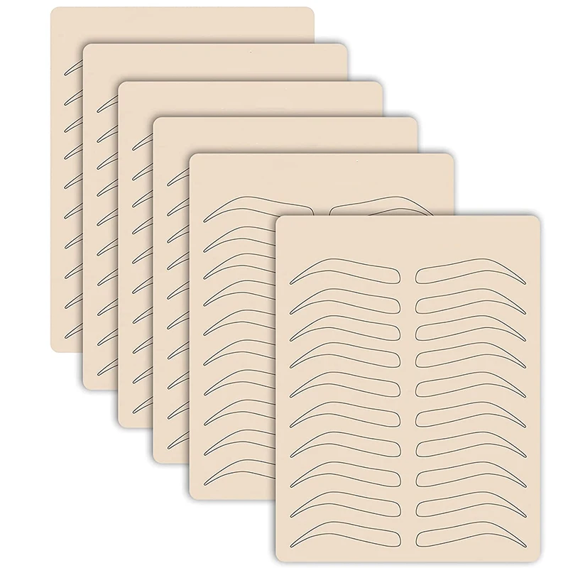 Inkless Eyebrow Microblading Tattoo Practice Skin