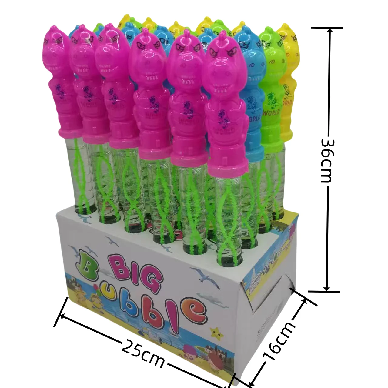 Hot Selling Cartoon Soap Bubble Toys with Wand Stick Blower Water Outdoor Summer Toy for Kids and Girls