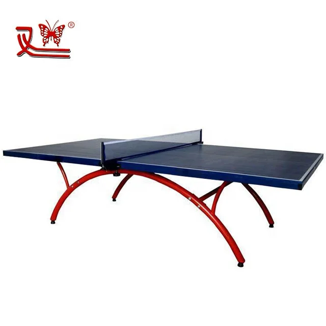 
Hot selling outdoor foldable and movable table tennis table for training 
