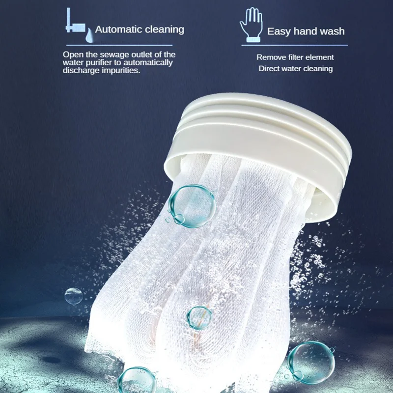 industrial water purifierstainless steel high flow 1000 litre water filter with hand-washable cartridge to water purifier system