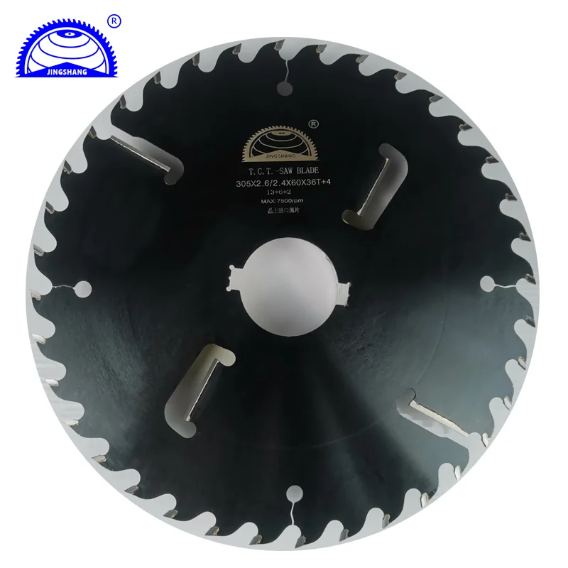 355x3.6/2.8x50x36T+4 Multi-ripping Saw Blades Durable Saw Blades For Multiripping Cutting Wood
