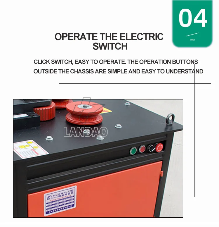 Small Electric Portable Stainless Steel Bender Pipe and Tube Bending Machine 