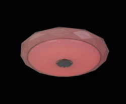 Fancy Ceiling Lights with Blueteeth Speaker Dimmable Home Lamps Crystal with Stars Bright Smart Music Lighting Remote Control