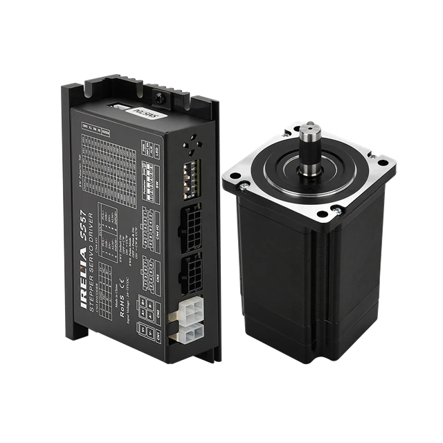 Высокопроизводительный шаговый двигатель с замкнутым контуром nema 23 1,2 нм и драйвер, комплект шагового двигателя с замкнутым контуром nema 23