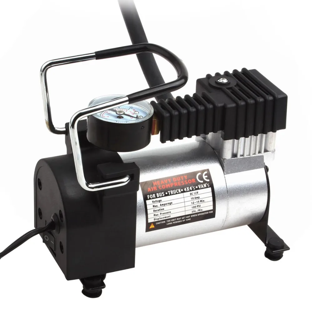 Mini Air Compressor 12v Portable Air Pump Car