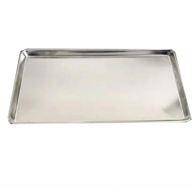 steel plates mirror tray serving tray