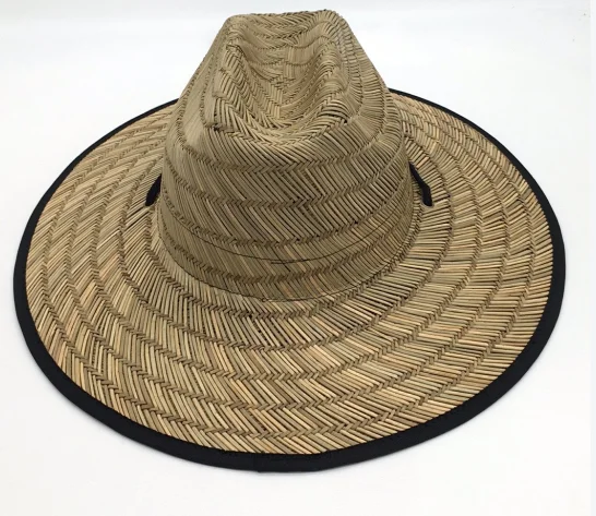 Коврик с логотипом заказчика, ковбойские соломенные шляпы с широкими полями, спасательная шляпа для мужчин