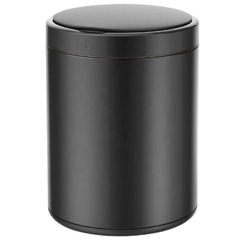 9L Household Kitchen Auto Sensor Dustbin Smart Trash Can Electronic Garbage Waste Dust Bin Poubelle Metal Bathroom diaper pail
