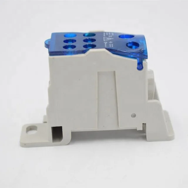Hot Sell 160A Plastic Vaterproof Din Rail Terminal Block