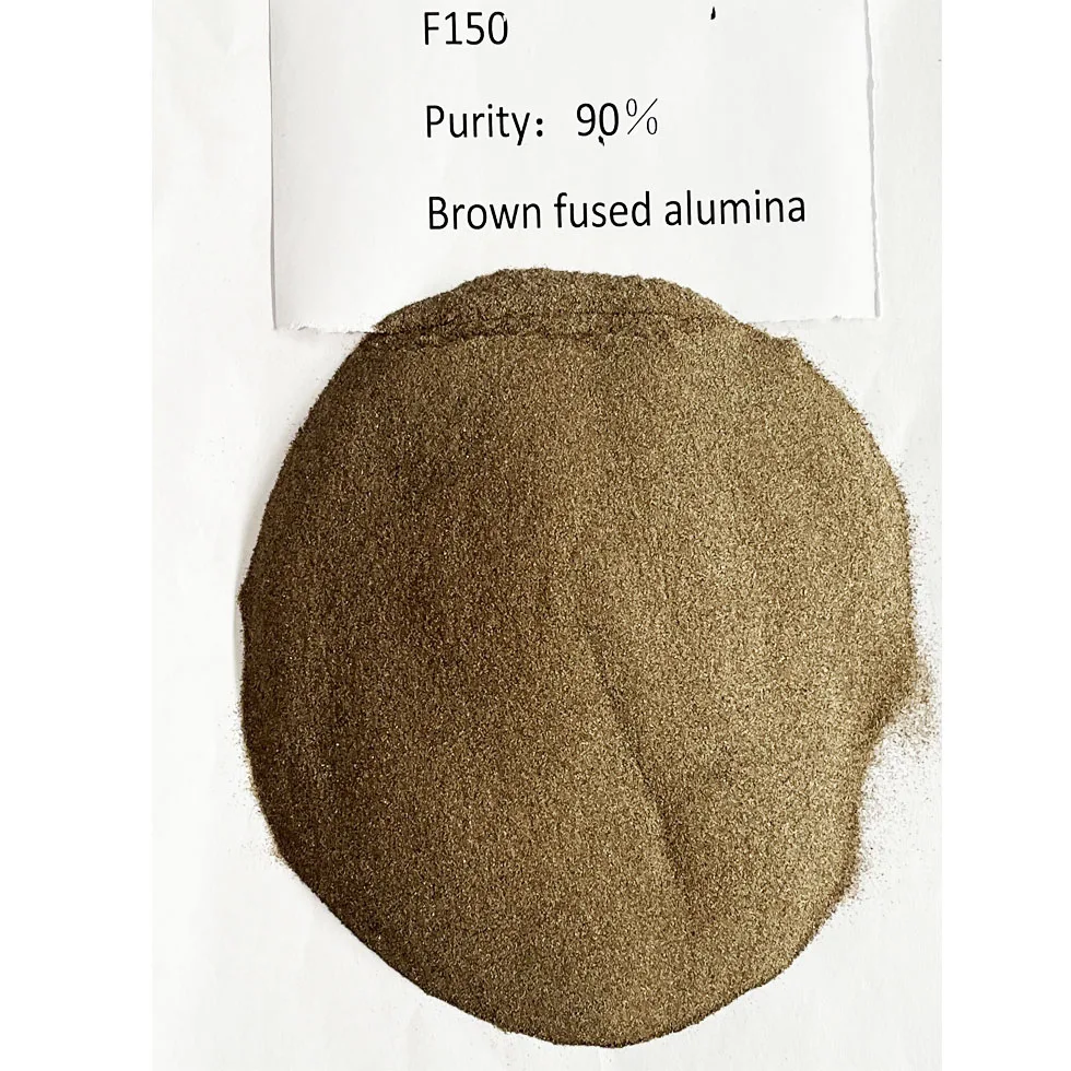 Sand blasting brown corundum mineral alumina molten alumina brown abrasive sand