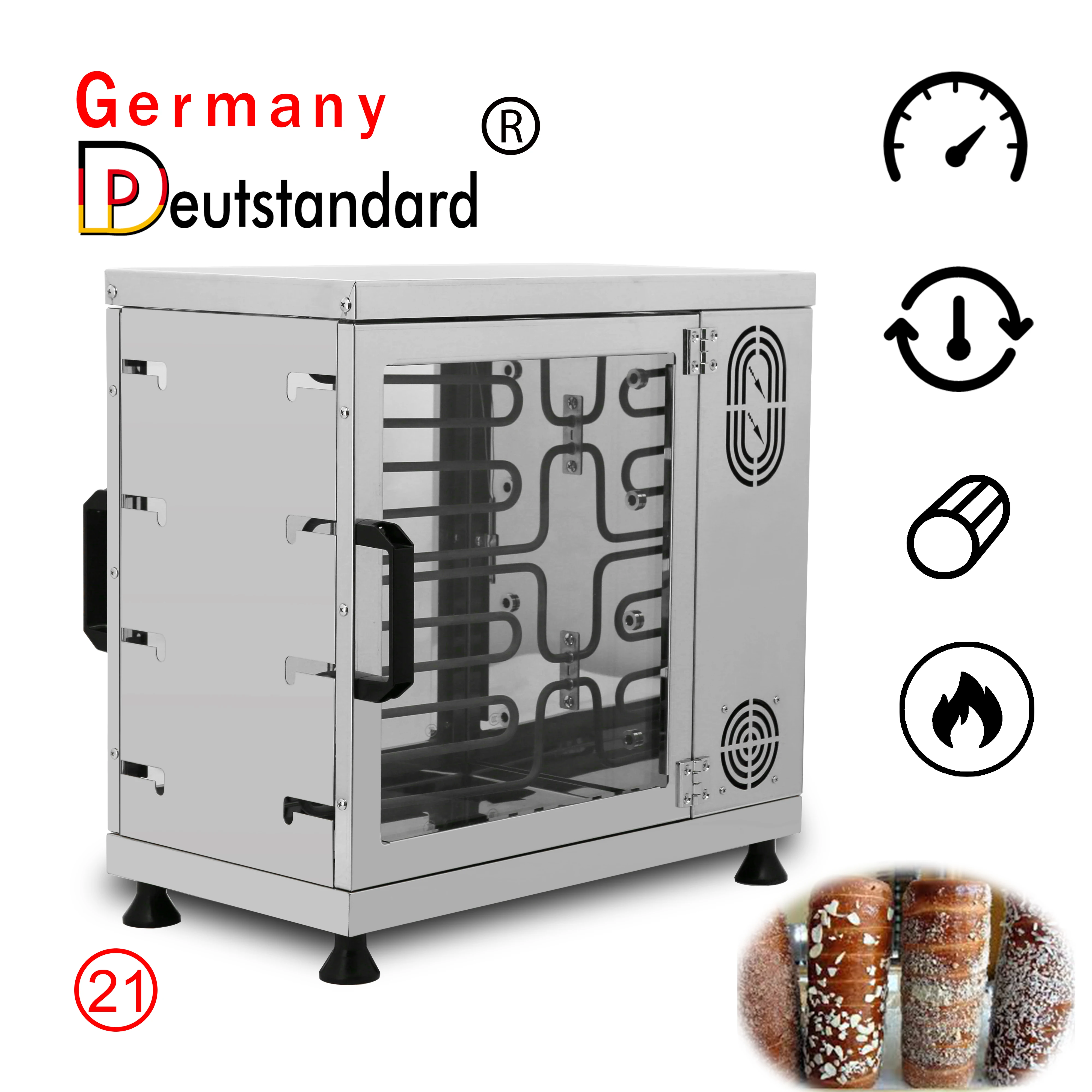 Ice cream cone kurtos kalacs chimney cake oven machine
