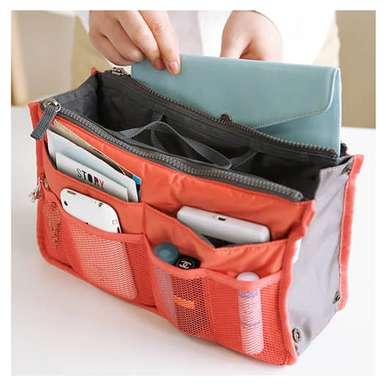 Hot Selling In Bag Storage Cometic Bag Multifunction Organizer Bag