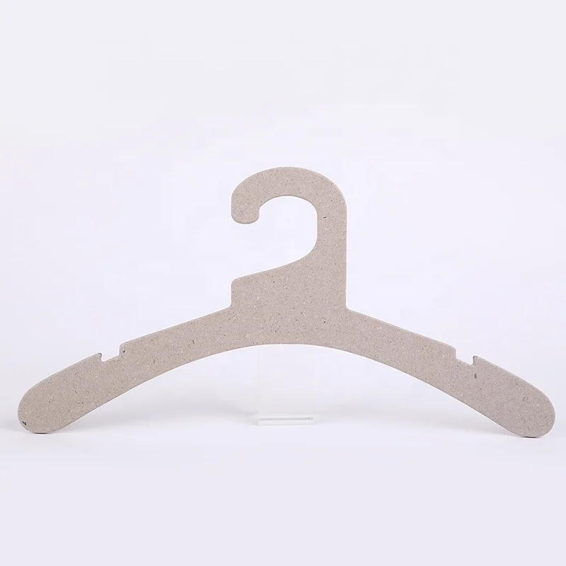 3.5mm FSC sustainable bio paper cardboard Degradable top hangers for kids children T shirt