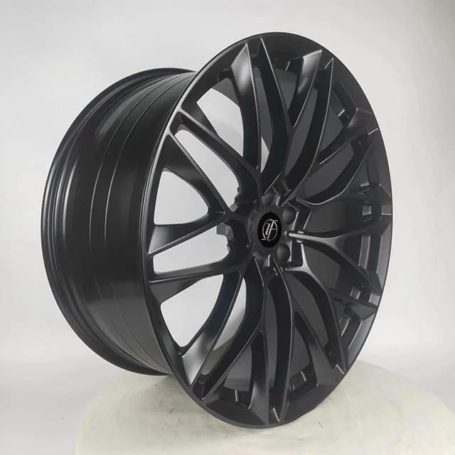 Yufei 22-дюймовые 5x112 кованые колеса глянцевые черные подходят для автомобиля