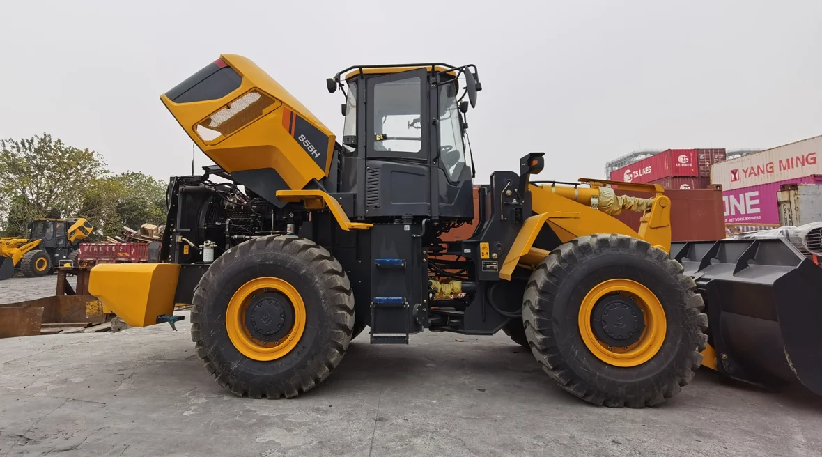 Chinese Factory 5 Ton Wheel Loader Front Loader CLG855H for Sale