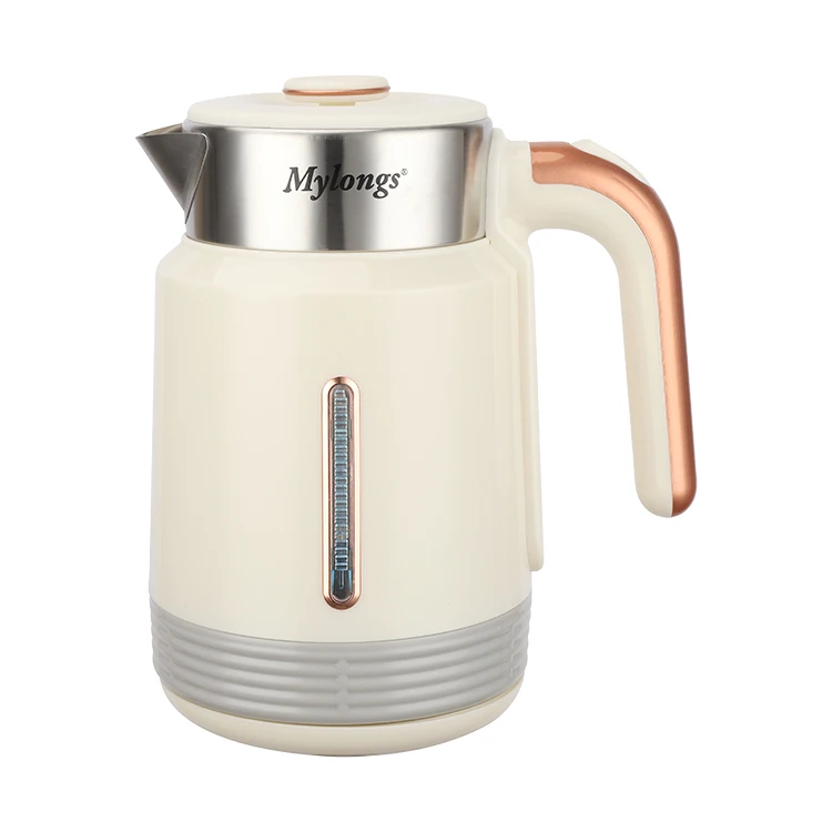 Turkish Stainless Steel Electric Teapot and Pot with Cordless Temperature Adjustment Keep Warm Feature for Household Hotel Use