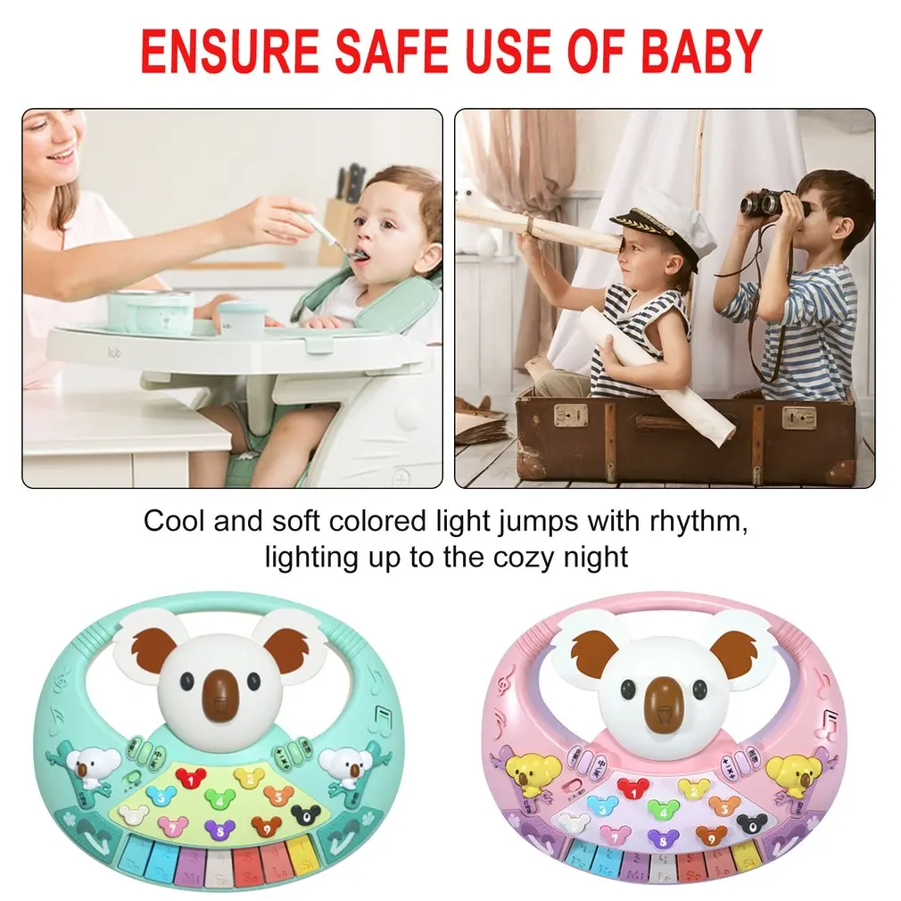 best selling toy musical instrument for baby kids music piano game electric keyboard with sound and light up