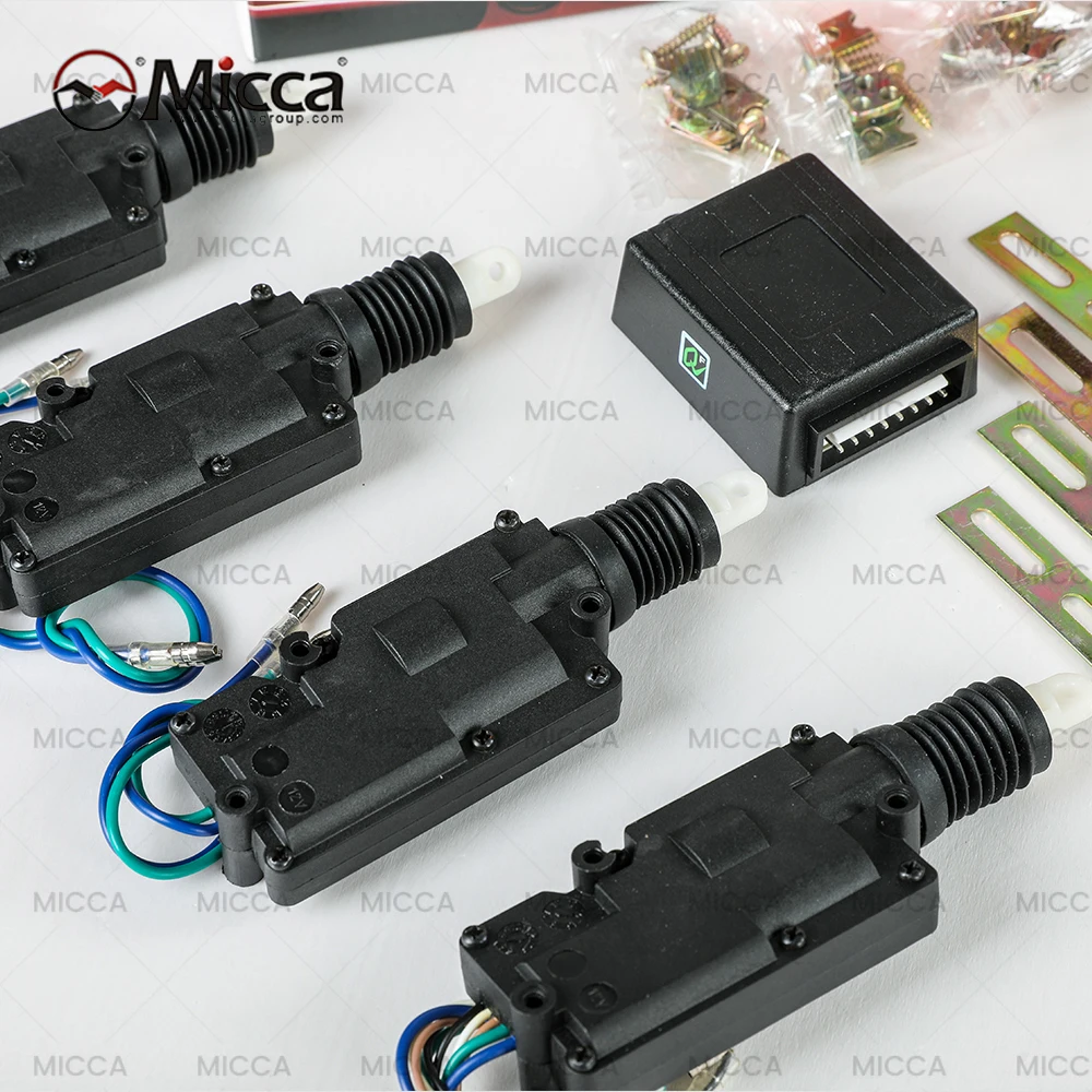 DL870 Micca Universal Central Door Locking Kit With 4 Heavy Duty Motors Cierre Centralizado 4P Car Center Lock