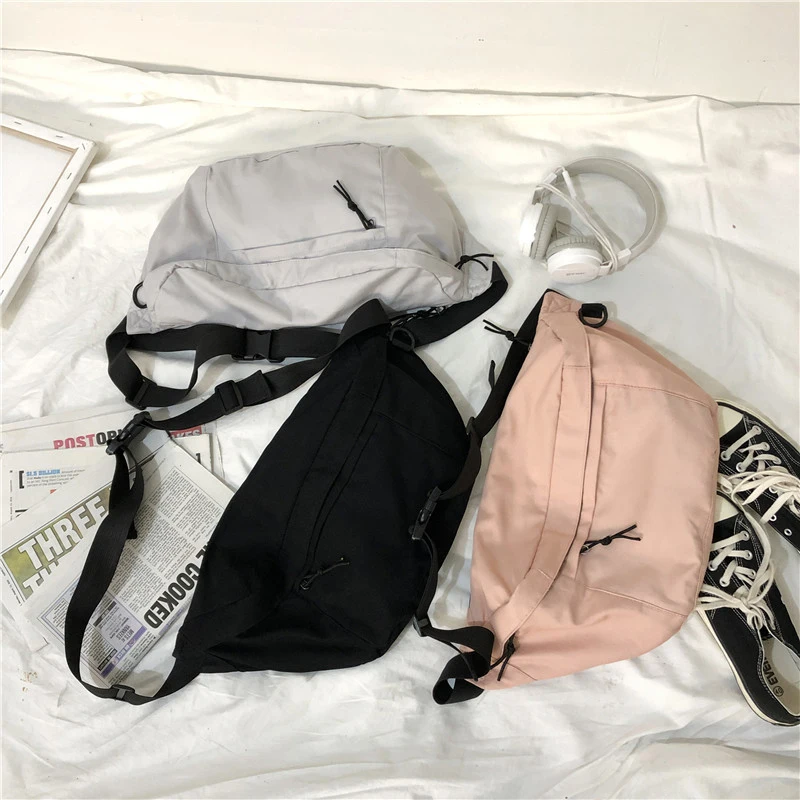 Customize High Capacity Student Crossbody Unisex Running Sport  Fanny Pack Ladies Waist Bag