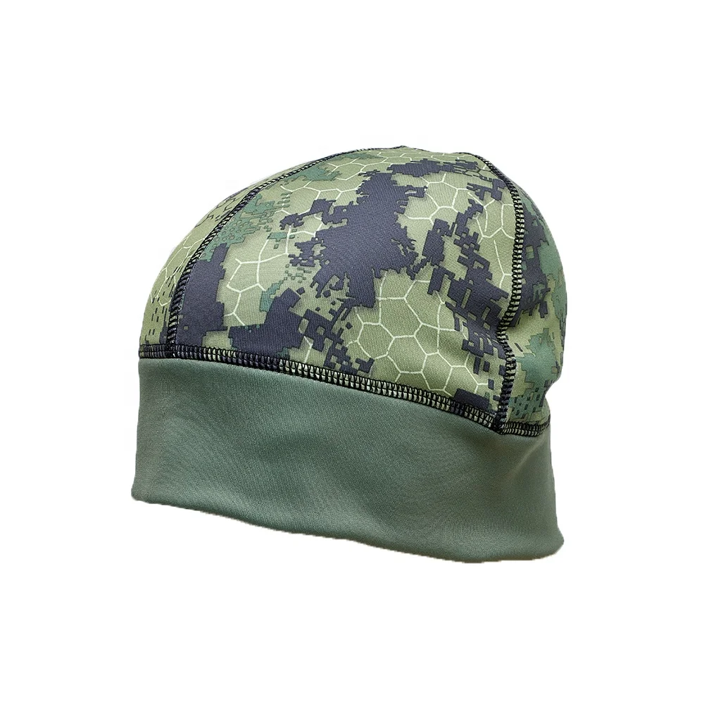 Custom Camouflage Army Military Winter Fleece Outdoor Hiking Skiing Camping Hunting Tactical Beanie Hat