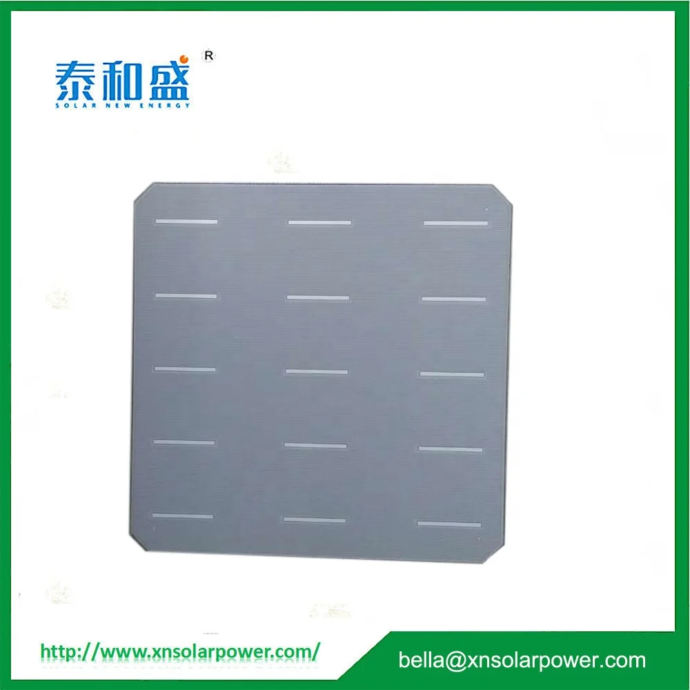 High Efficiency a Grade 5BB Mono Solar Modules 156.75mm with PERC Technology Made from High Quality Monocrystalline Silicon