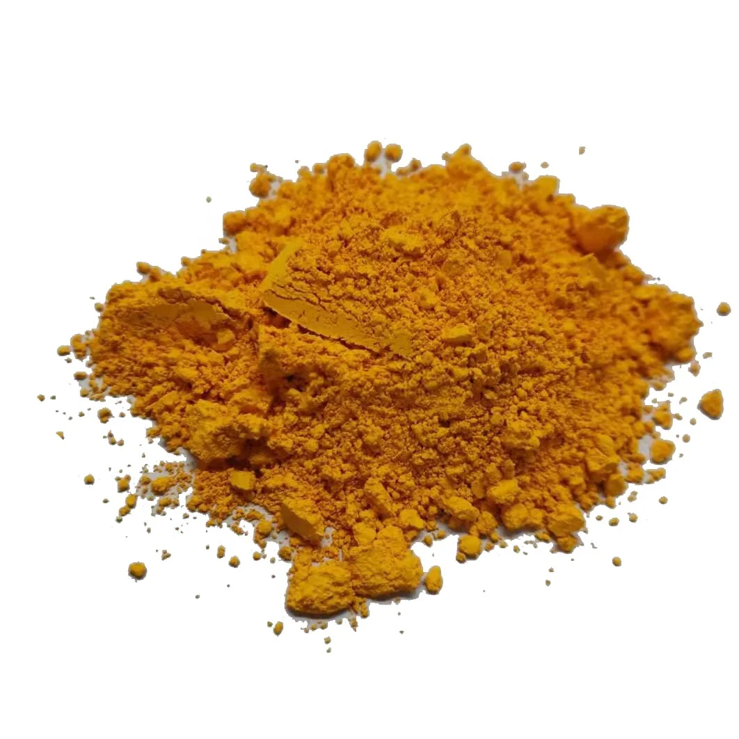 Hot selling strong coloring and heat resistant py35 cadmium lemon yellow inorganic pigment powder