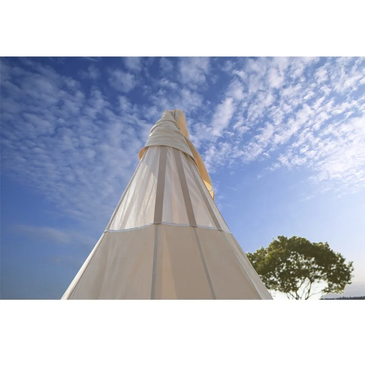 Hot Sale Outdoor Canvas Tent Cotton Tipi Tent for 5 people