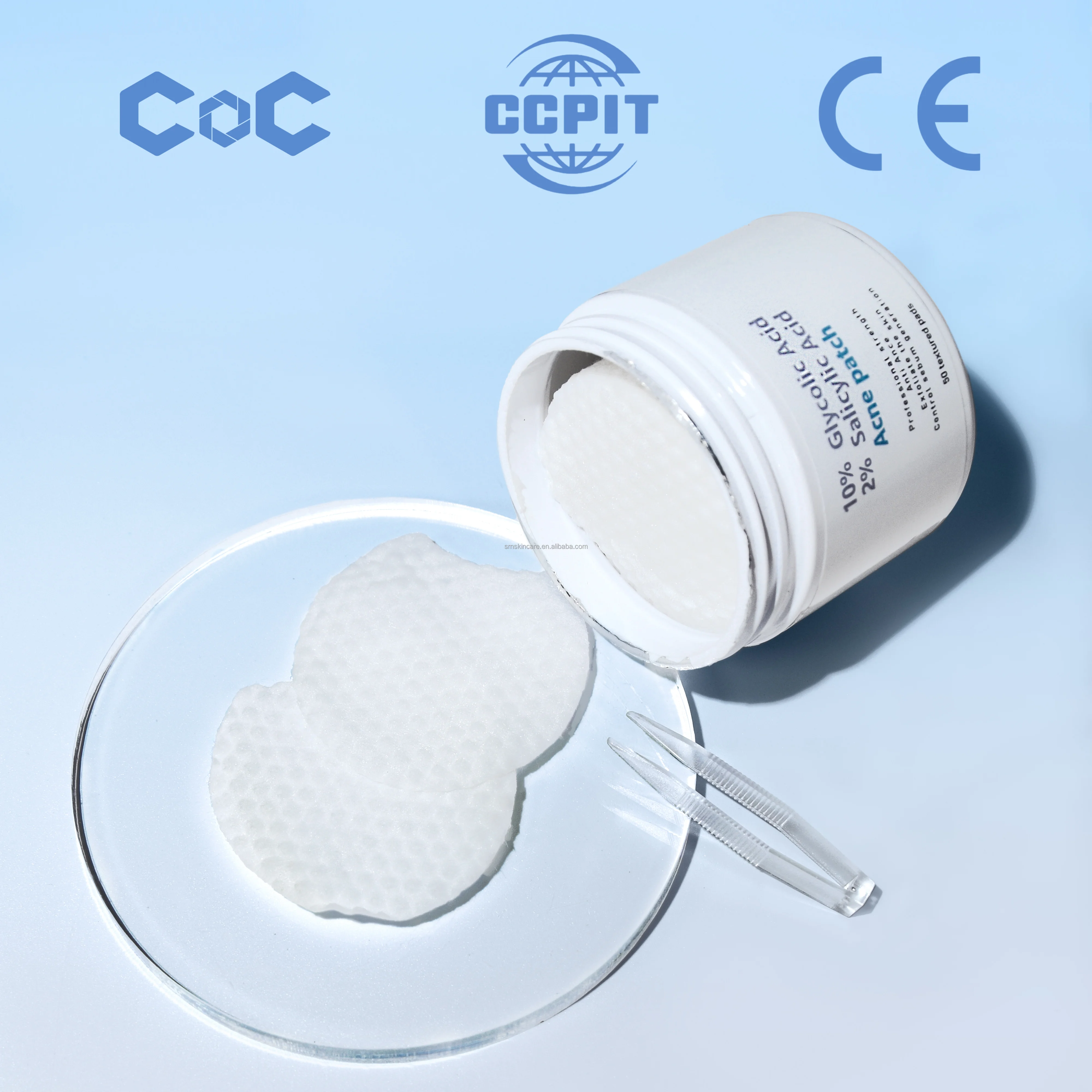 OEM ODM Own Brand Micellar Cleansing  Based Vegan Face Clean Makeup Remover Cleanser Pads Wipes