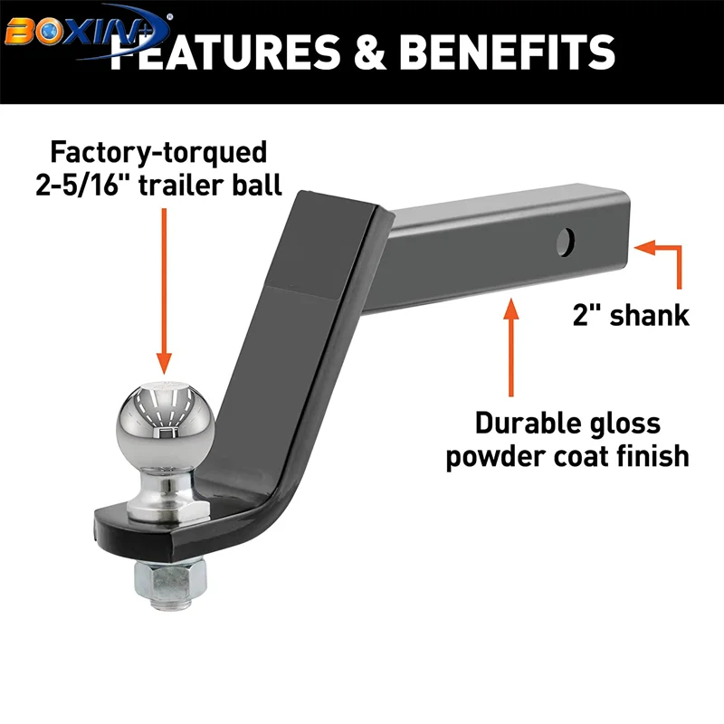 Towing Accessories Tow Ball Mount Trailer Hitch Ball Coupler