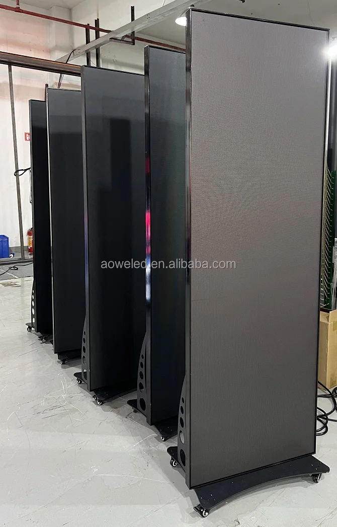 New arrival floor standing poster LED Display indoor outdoor waterproof Custom led digital commercial Poster