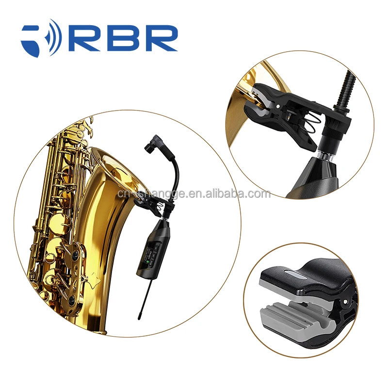  Эхо-функция tr15 Вокальный Инструмент саксофон беспроводной микрофон для повышения производительности