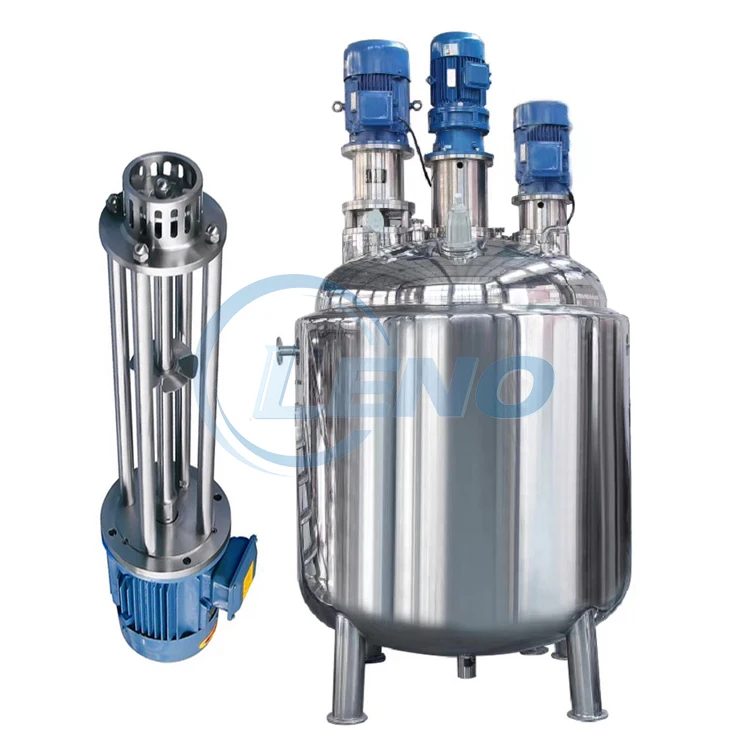 Factory direct sale vacuum homogeneous emulsifier high shear emulsification tank