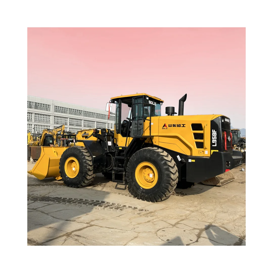 2023 Model Used SDLG L958F 958F 5 ton front wheel loader SDLG 958 958L for sale
