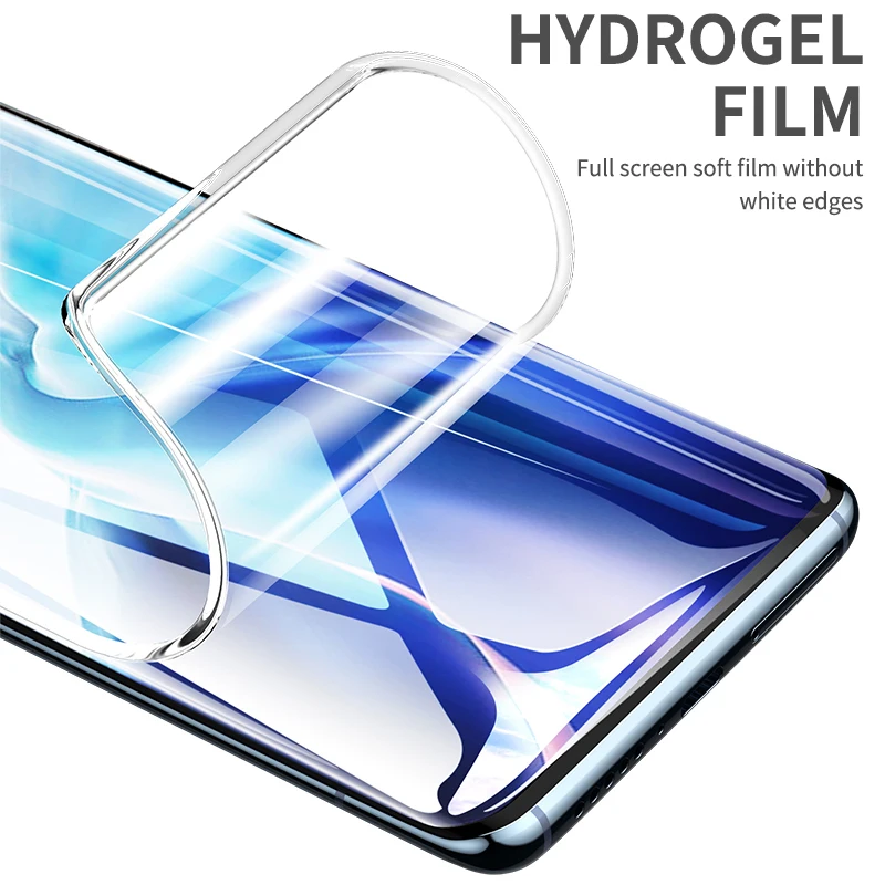 4Pcs Full Glue Hydrogel Film Screen Protector For Samsung Galaxy S20 S22 S21 S23 Plus Ultra  Screen Protectors On Note 20 Ultra