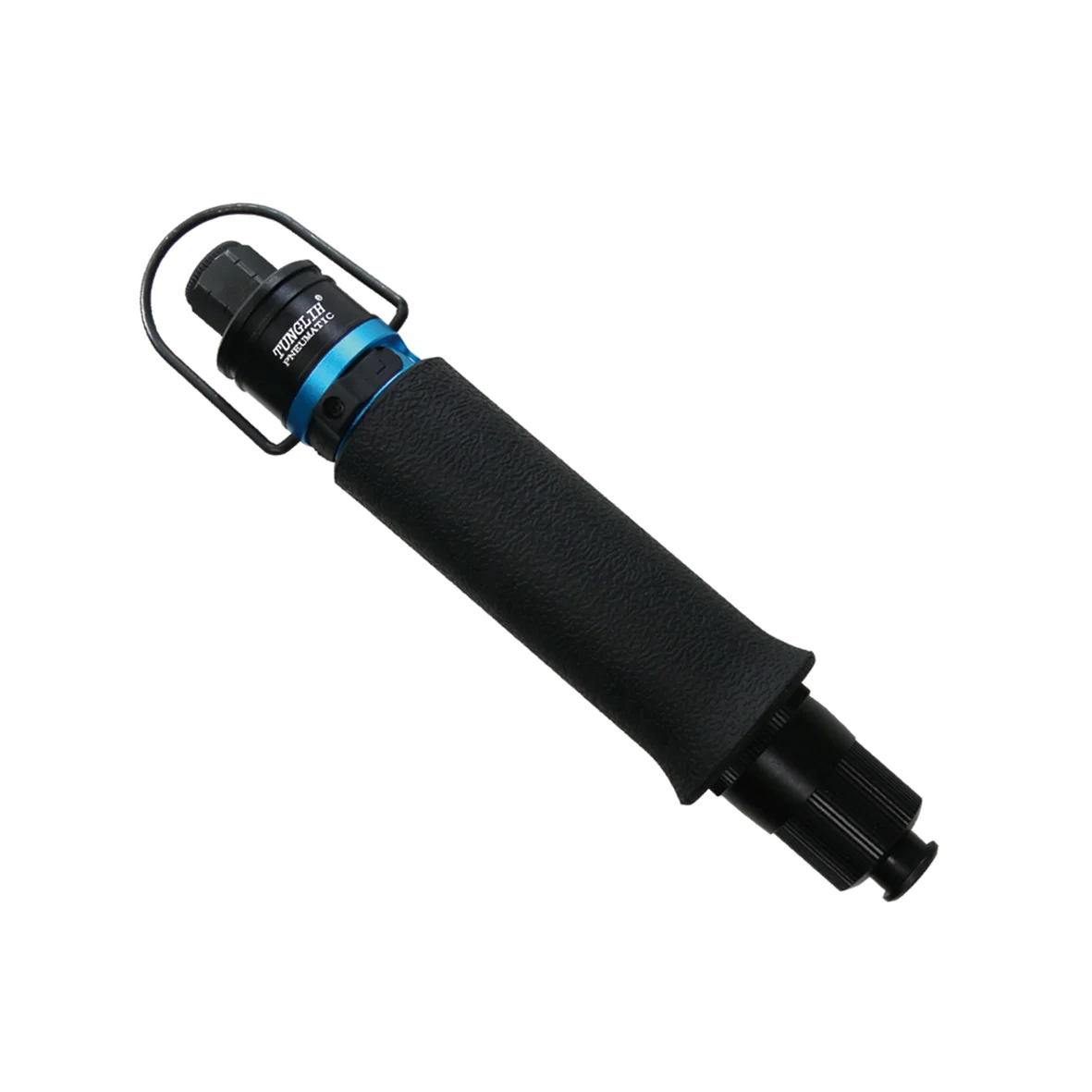 Пневматическая отвертка с прямой ручкой и нажимом для запуска предустановленного крутящего момента и автоматического остановки быстрого нарезания и разборки